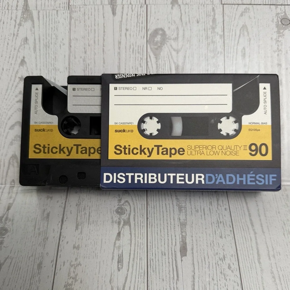 Vintage Style Cassette Tape Dispenser Desk Office‎ Music Retro Nostalgia Suck UK